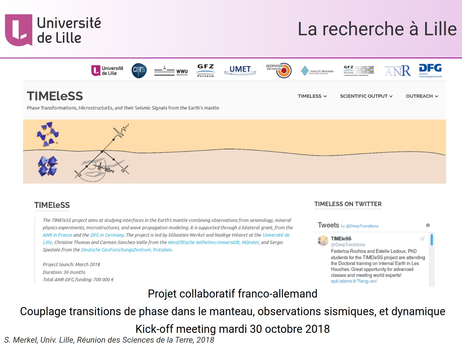 La recherche à Lille